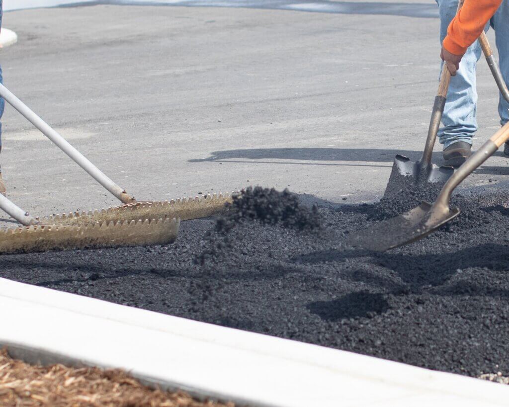 asphalt work